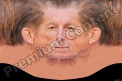 Male head texture